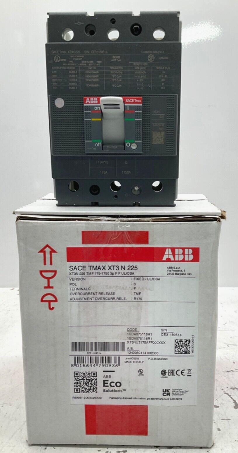 XT3N 225 TMF 175-1750 3P F F UL/CSA