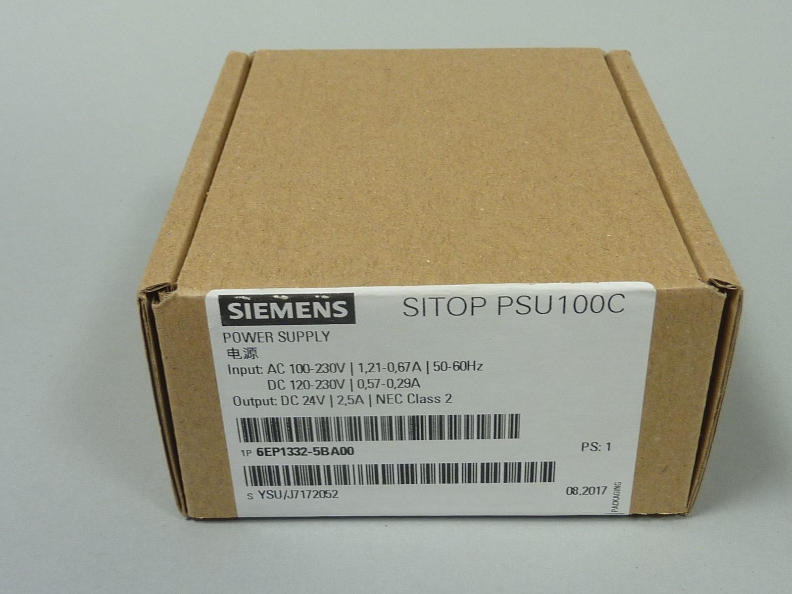 SITOP PSU100C 24 V/2.5 A