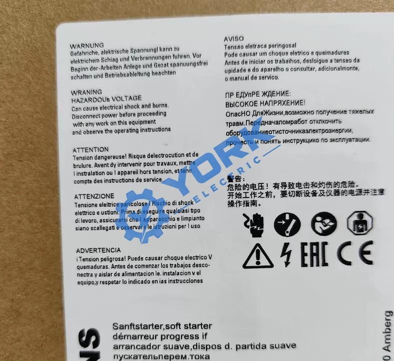 SOFT START, 280A, 75/100/200HP, 230V, SPRG