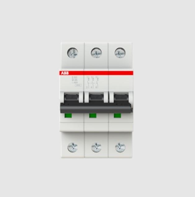 S203-D25 Miniature Circuit Breaker - 3P - D - 25 A