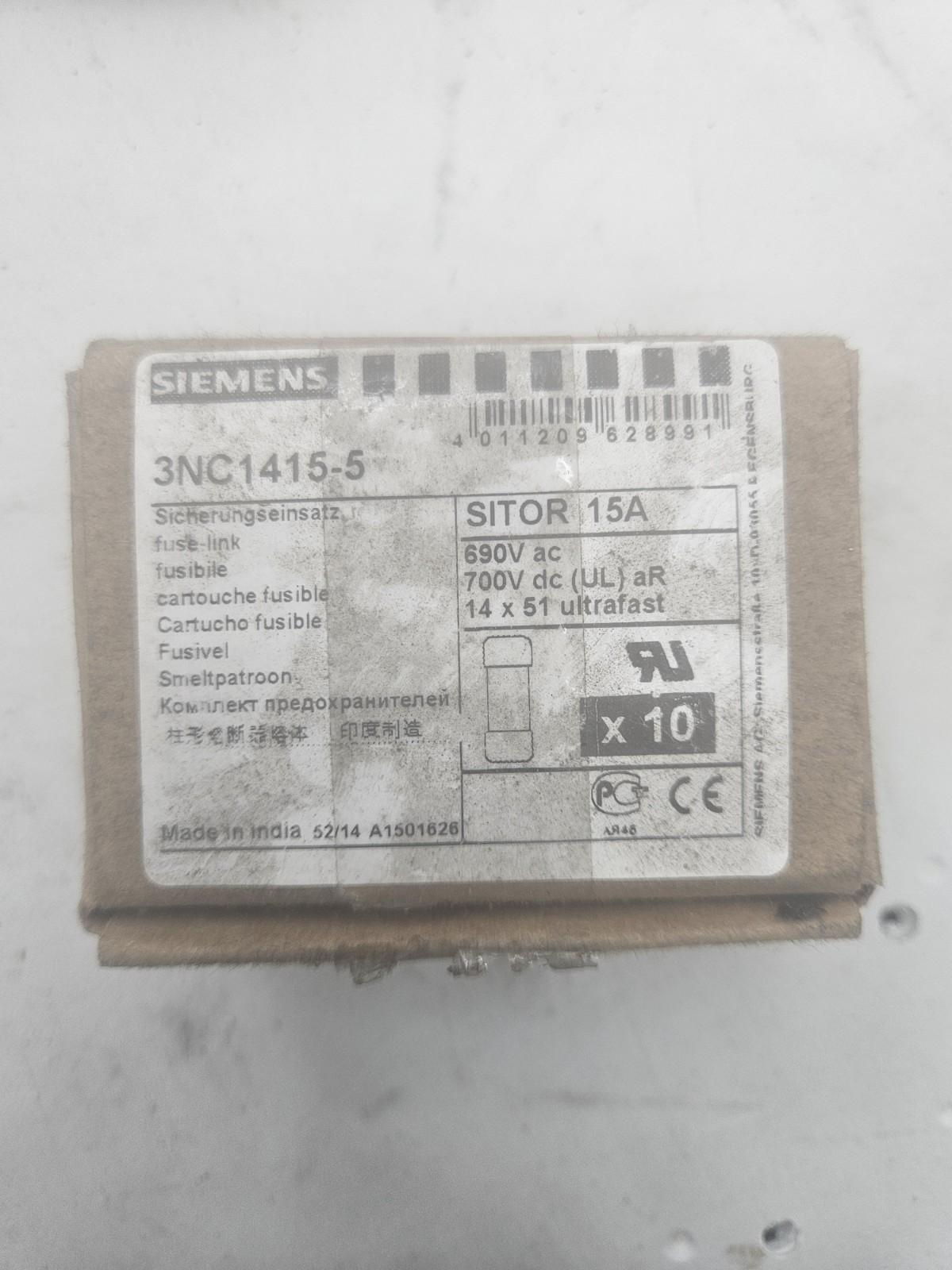 SITOR CYLIND. FUSE-LINK AR 15 A, 690 V
