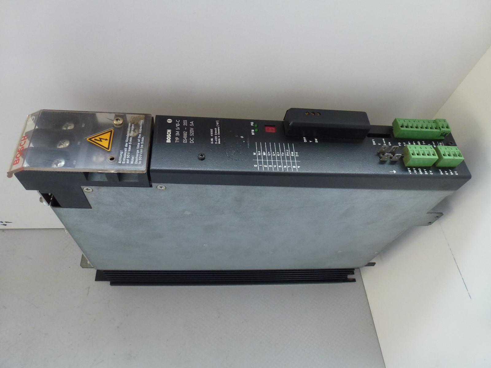 SM 5/10-C Module Servo N° 054882-203 Avec Eprom Bosch 054665-201401 101303