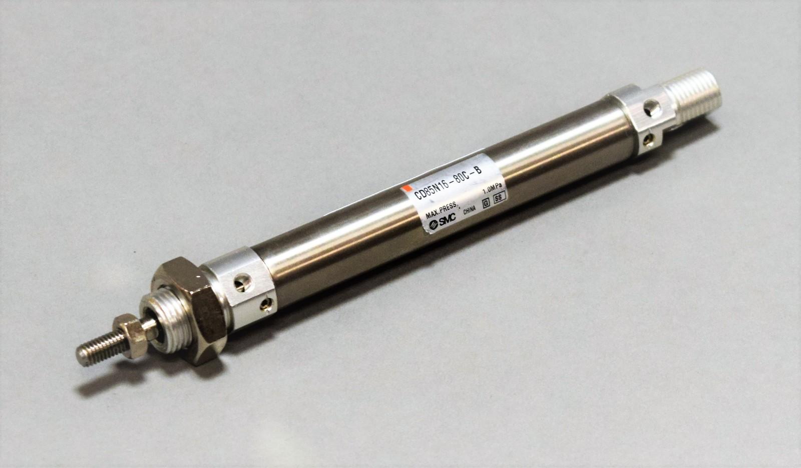 C(D)85, ISO 6432 Standard Cylinder, Double Acting, Single Rod, CD85N16-80C-B