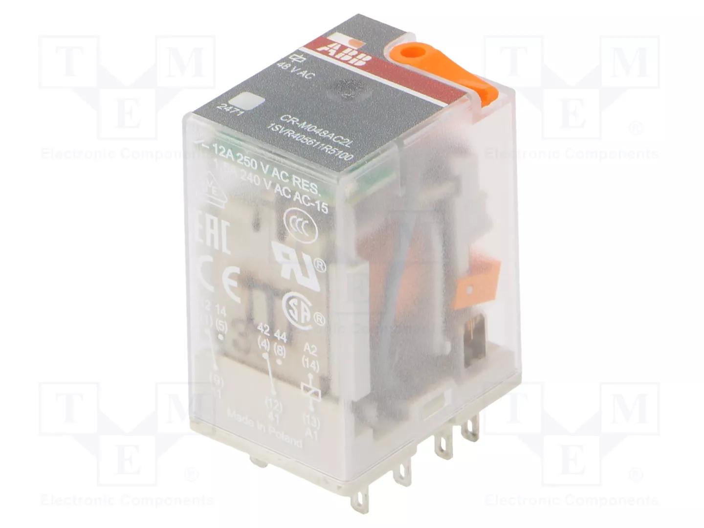 CR-M048AC2L PLUGGABLE INTERFACE REL