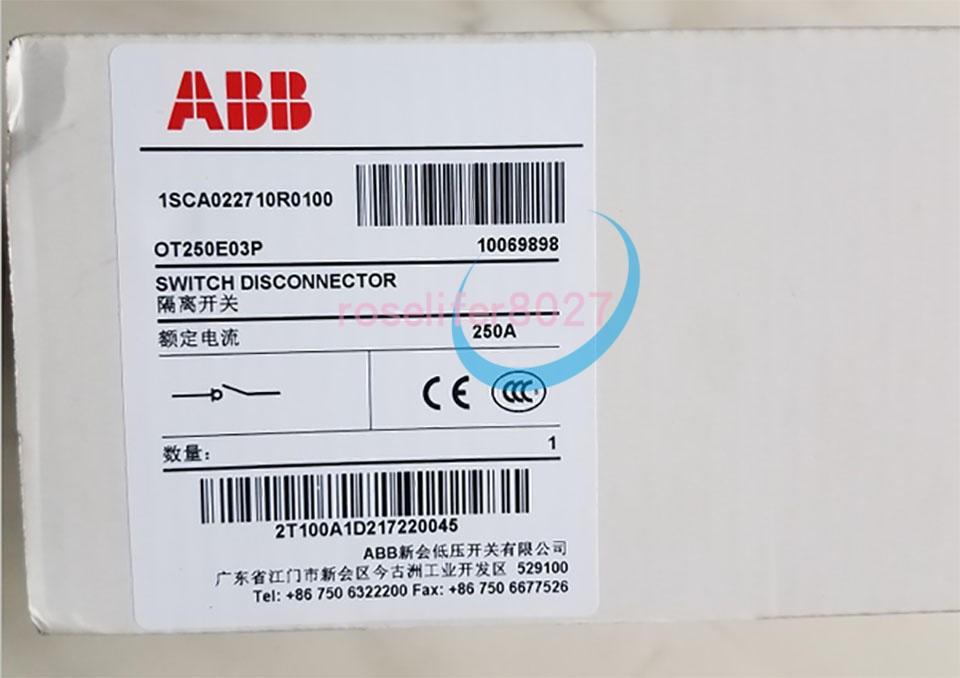 OT250E03P SWITCH-DISCONNECTOR