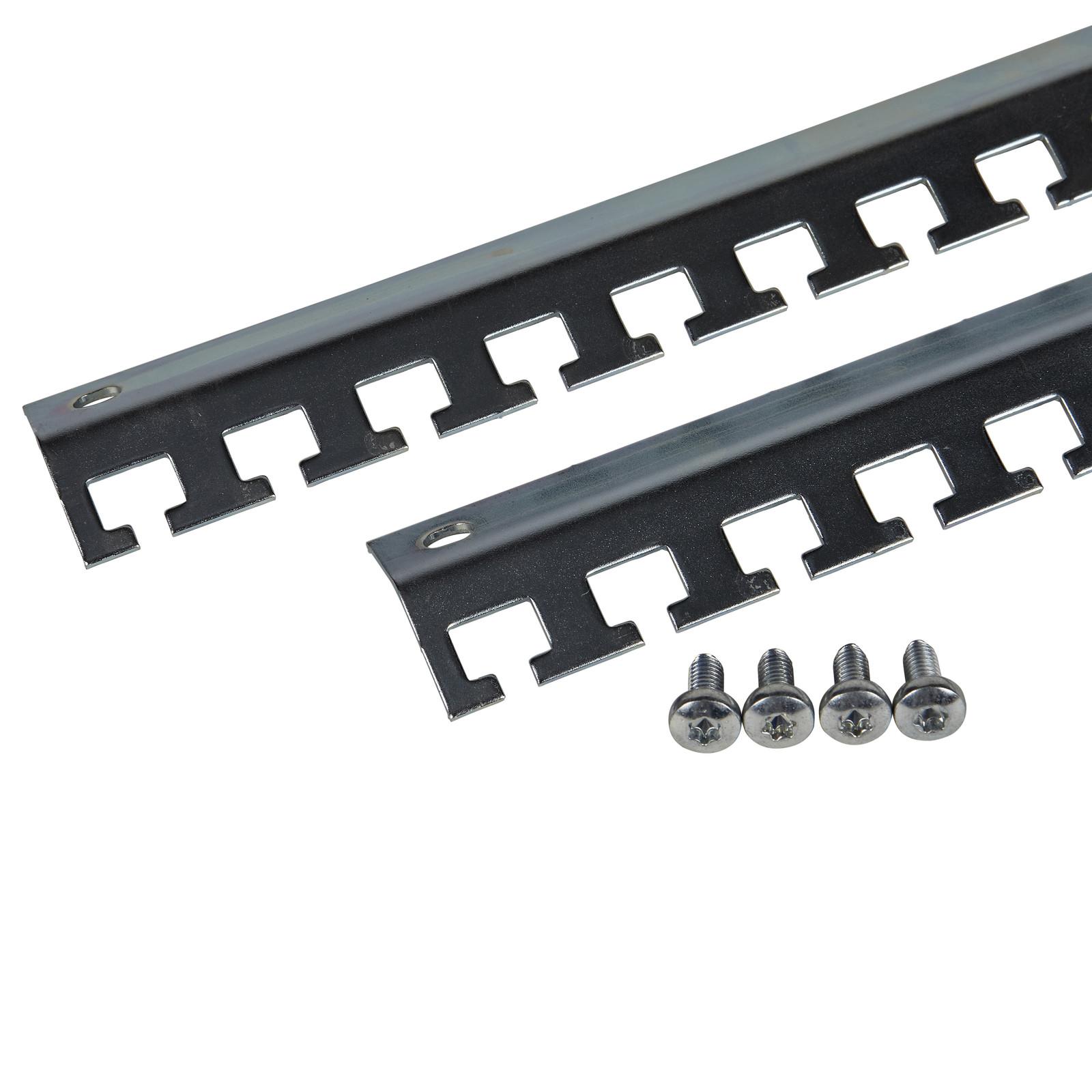 Cable guide crossrails for framework, PanelSeT SFN, Spacial SF, Spacial SM, for electrical enclosure W800mm , set of 2
