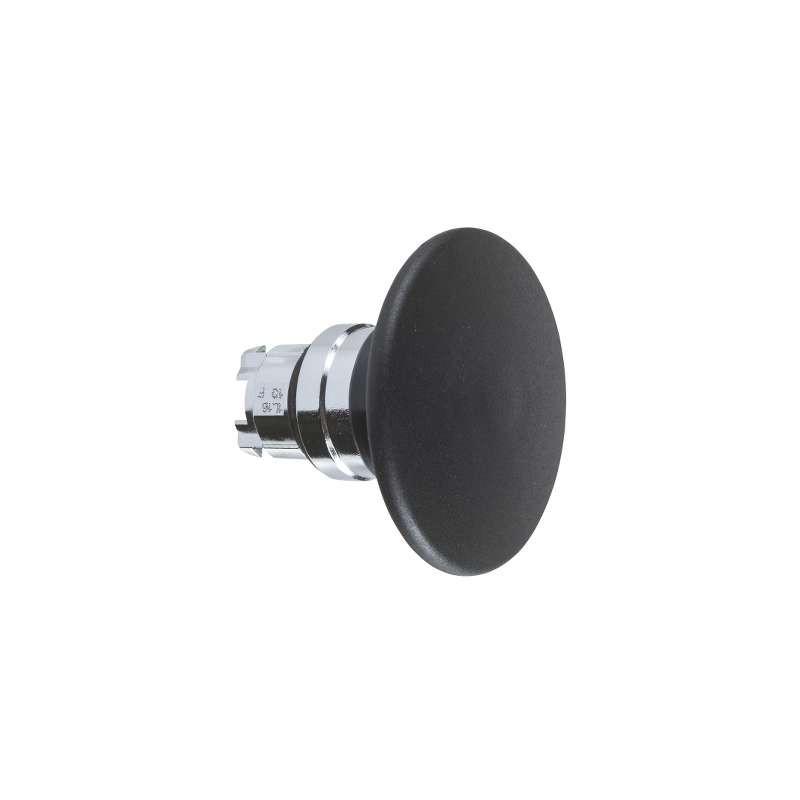 Head for non illuminated push button, Harmony XB4, XB5, black Ø 60 mushroom pushbutton Ø22 mm latching turn release