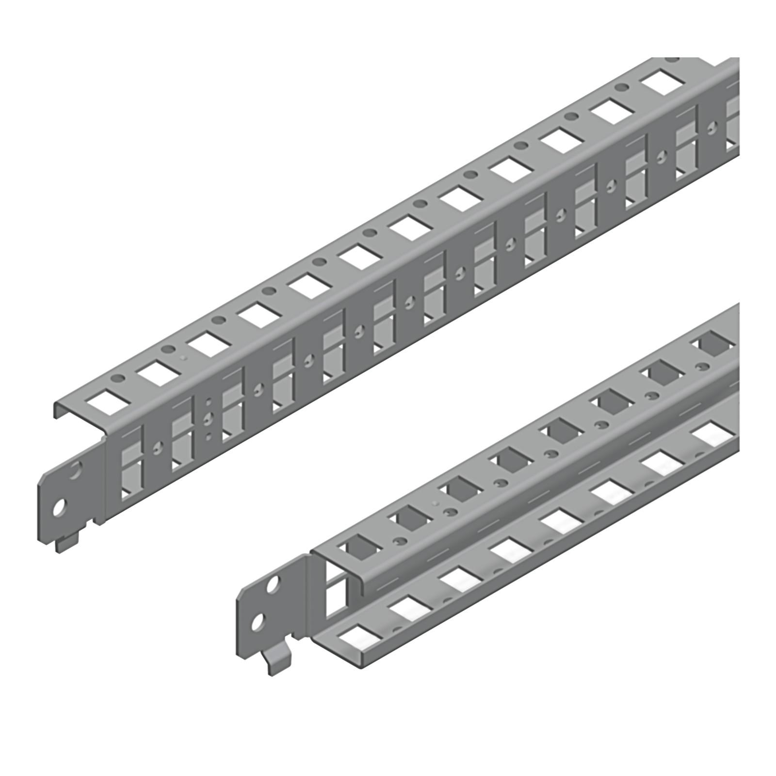 Quick fixing cross rails, PanelSeT SFN, Spacial SF, Spacial SM, H40 W500mm, 1 row, set of 2