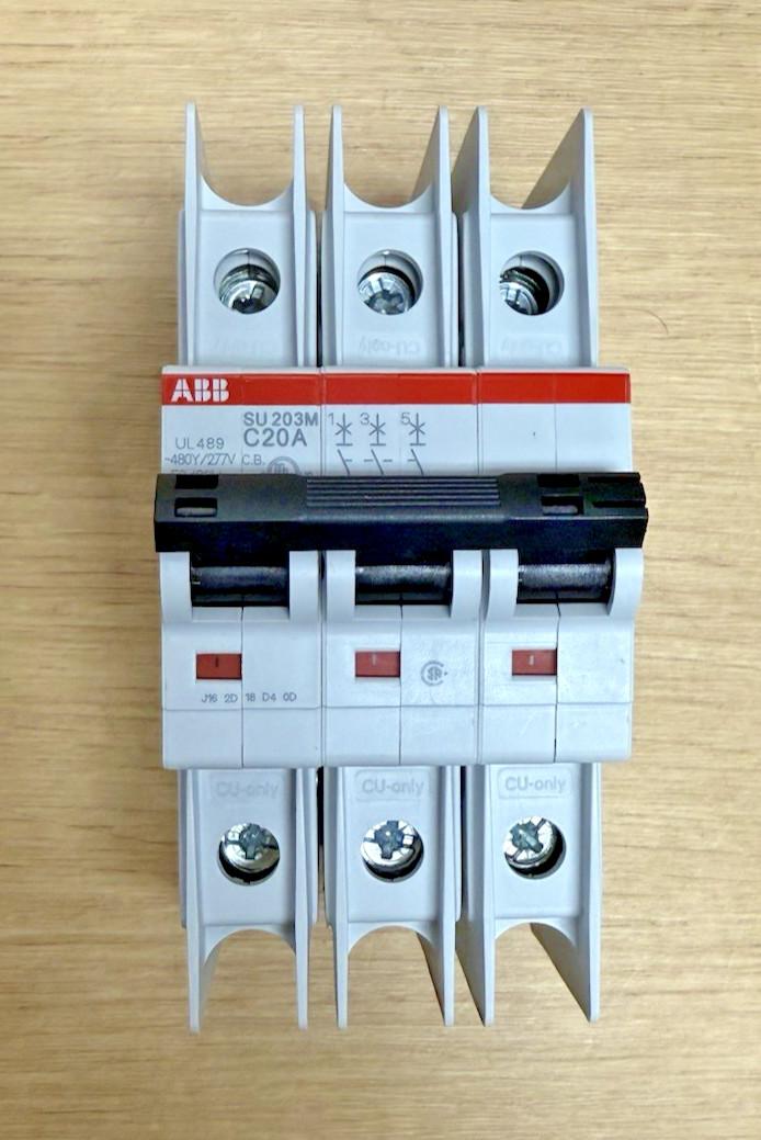 UL489 MCB 3P C 20A 480/277