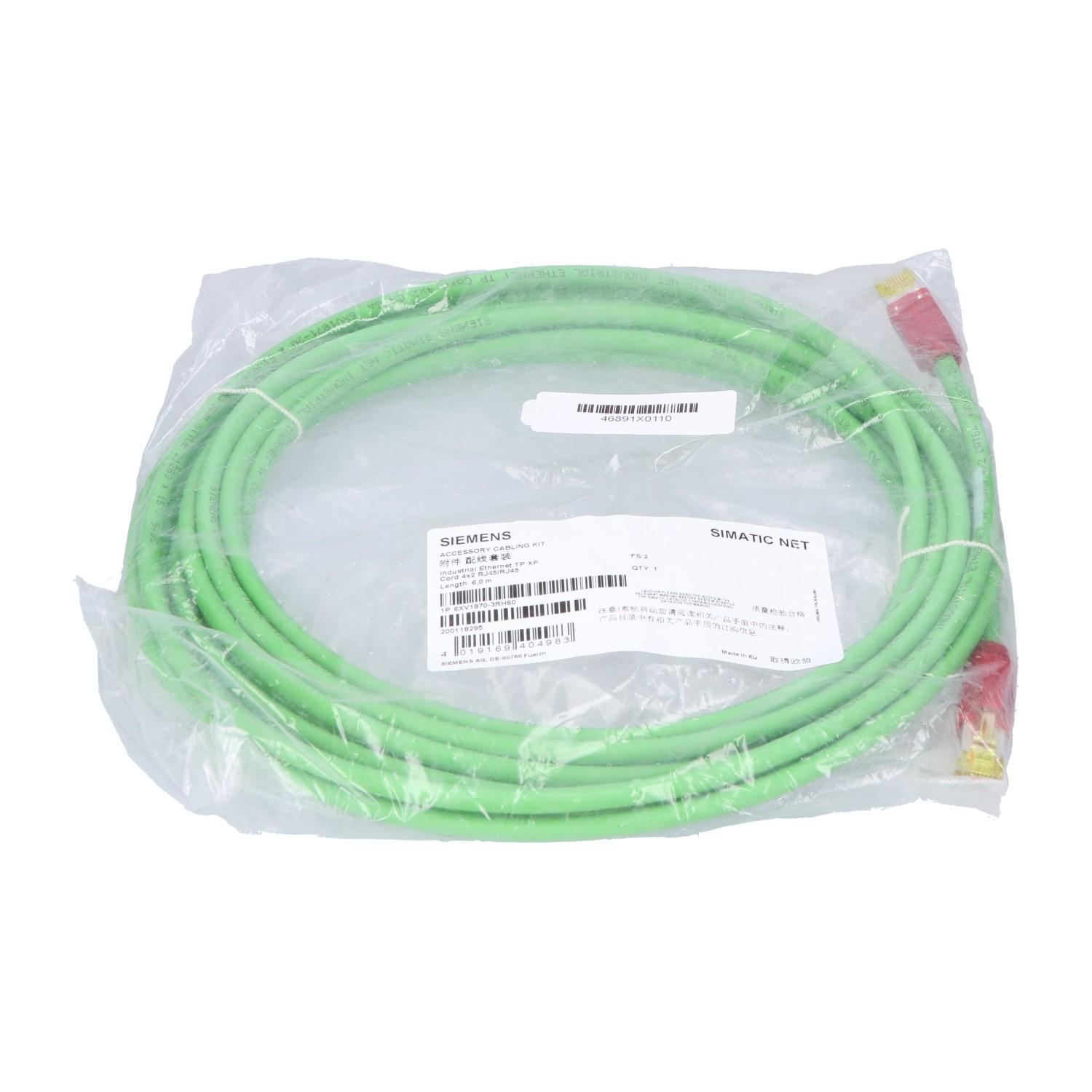 CABLE IE TP RJ45/RJ45 CRSD 2 RJ45 CON 6M