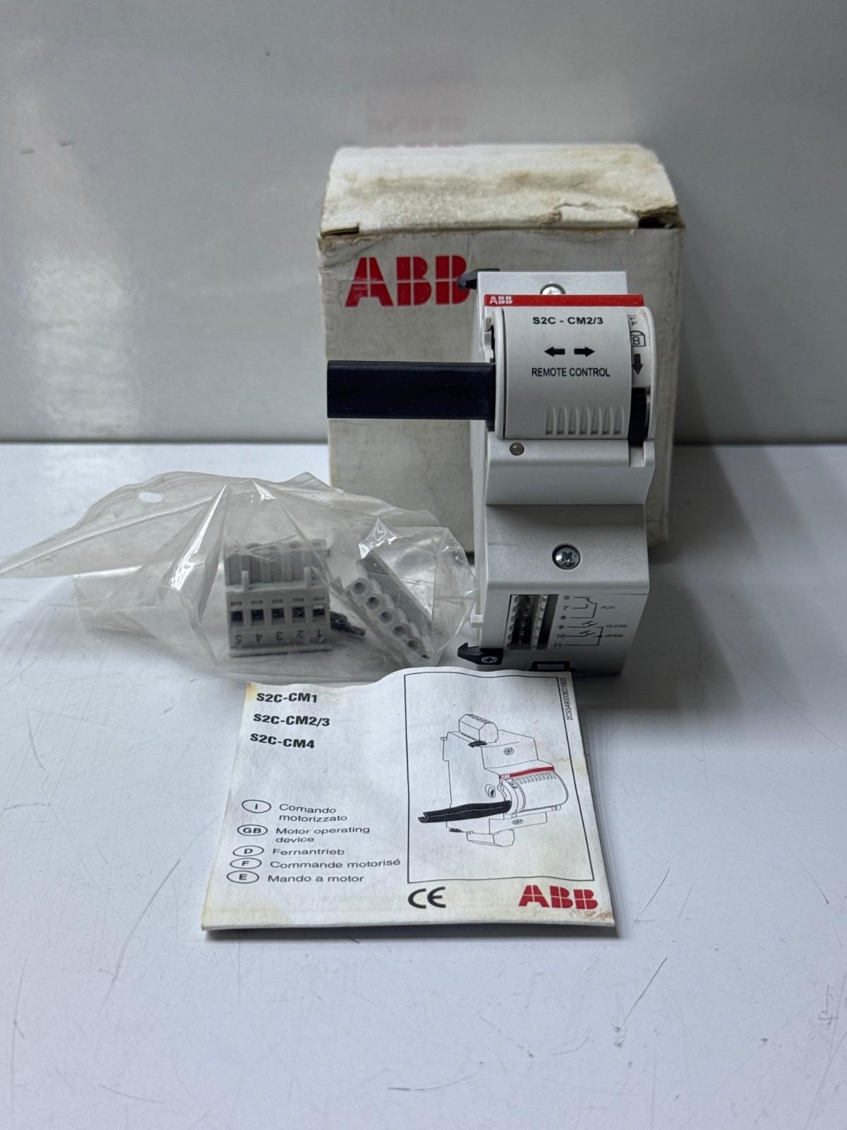 S2C-CM2/3 Motor operating device