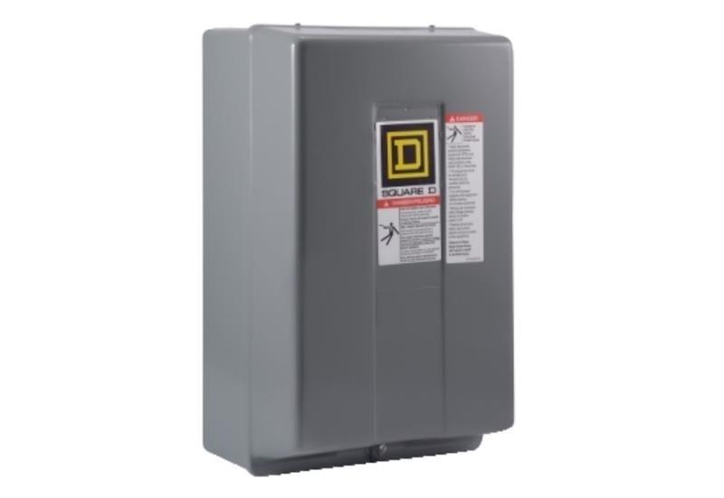 Contactor, Type LX multipole lightling, mechanically held, 30A, 10 pole, 600V, 277VAC 60Hz coil, NEMA 1