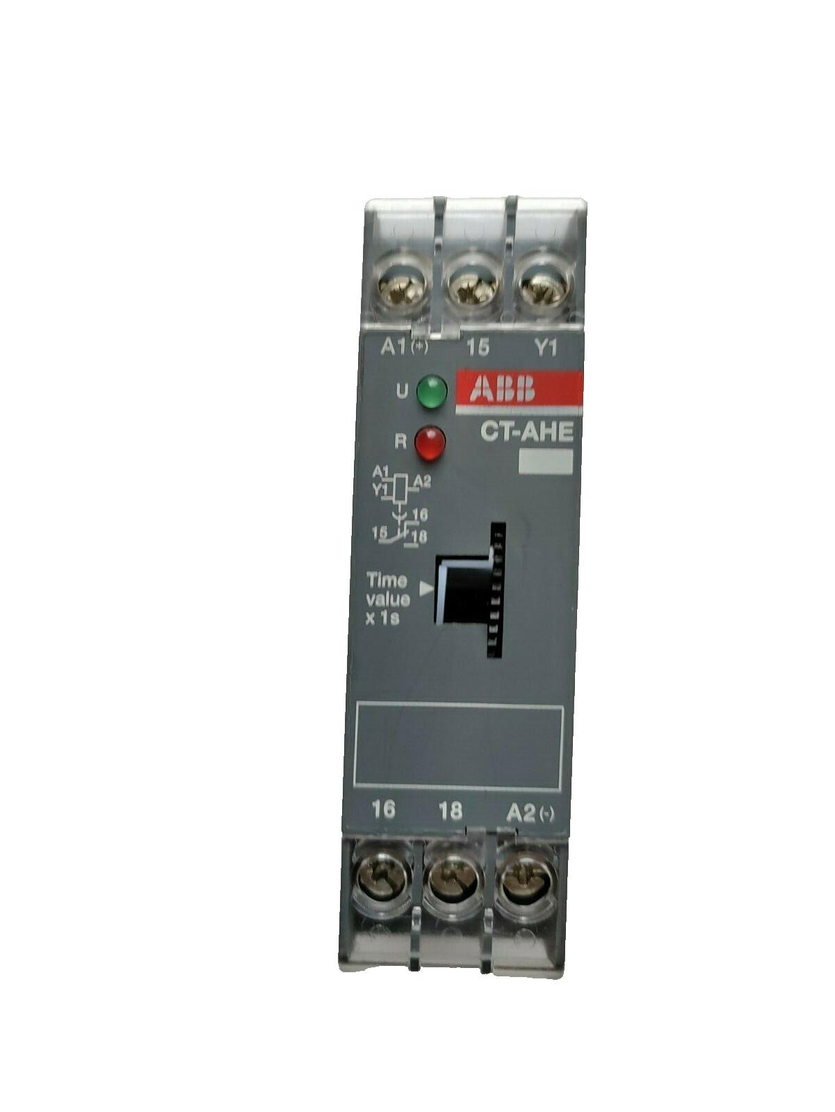 CT-AHE Time relay, OFF-delay 1c/o, 0.3-30s, 220-240VAC