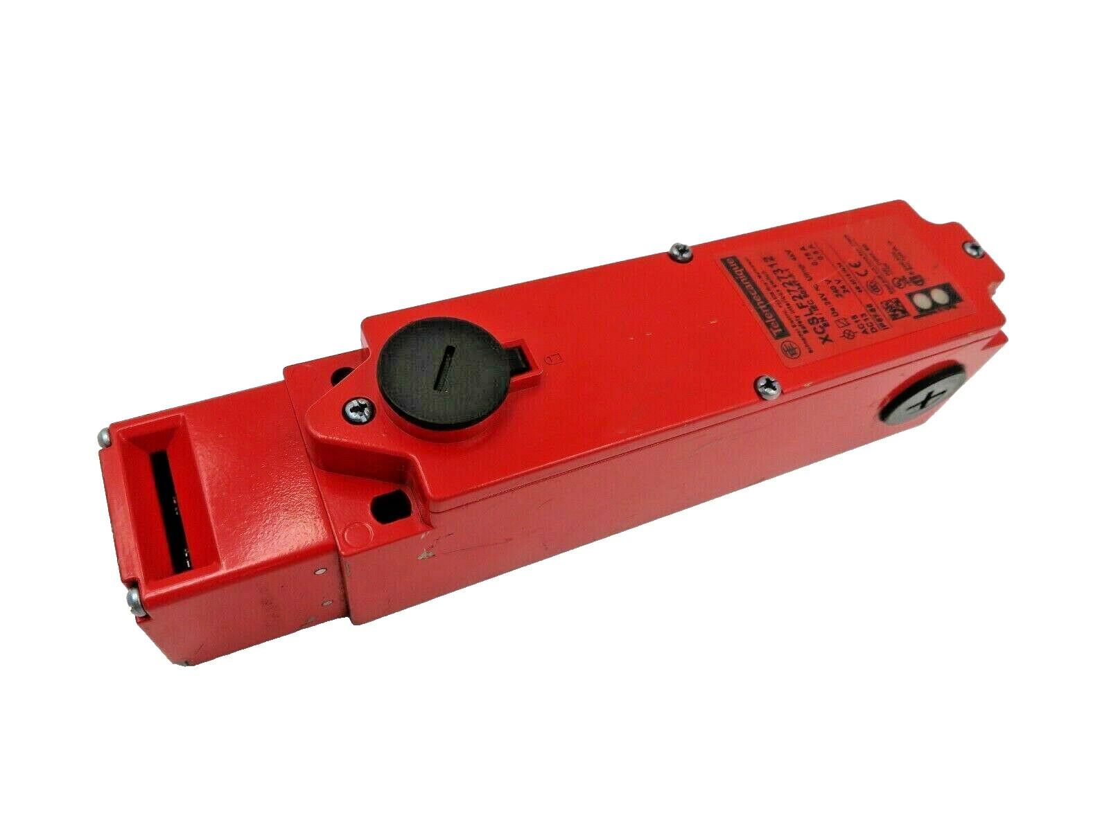 Safety switch, Telemecanique Safety switches XCS, metal XCSLF, 4 NC, slow break, 3 entries tapped M20, 24 V