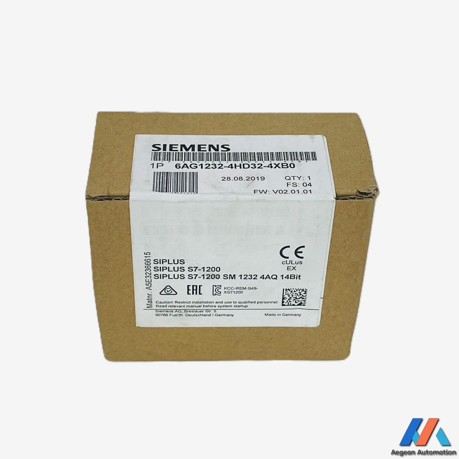SIPLUS S7-1200 SM 1232 4AQ 14Bit