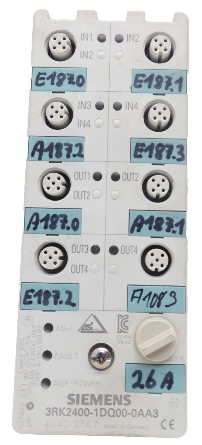 K60, IP65, A/B-SLAVE(SPEC3.0)4DI/4DO, PNP