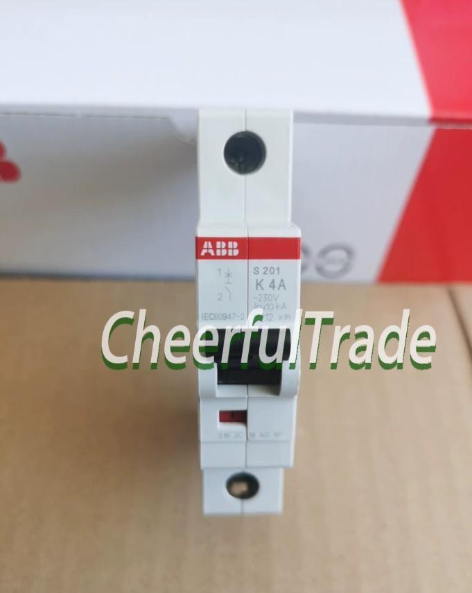 S201-K4 Miniature Circuit Breaker - 1P - K - 4 A