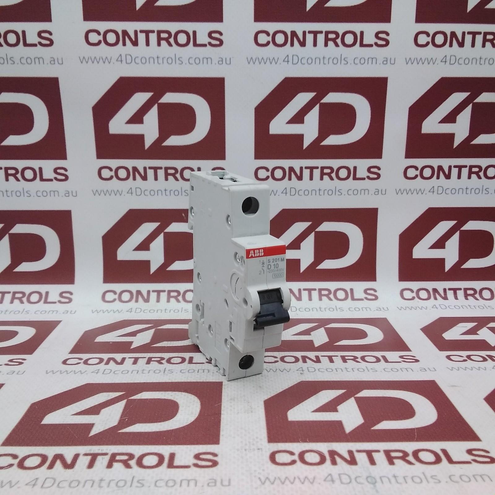 S201M-D10 Miniature Circuit Breaker - 1P - D - 10 A