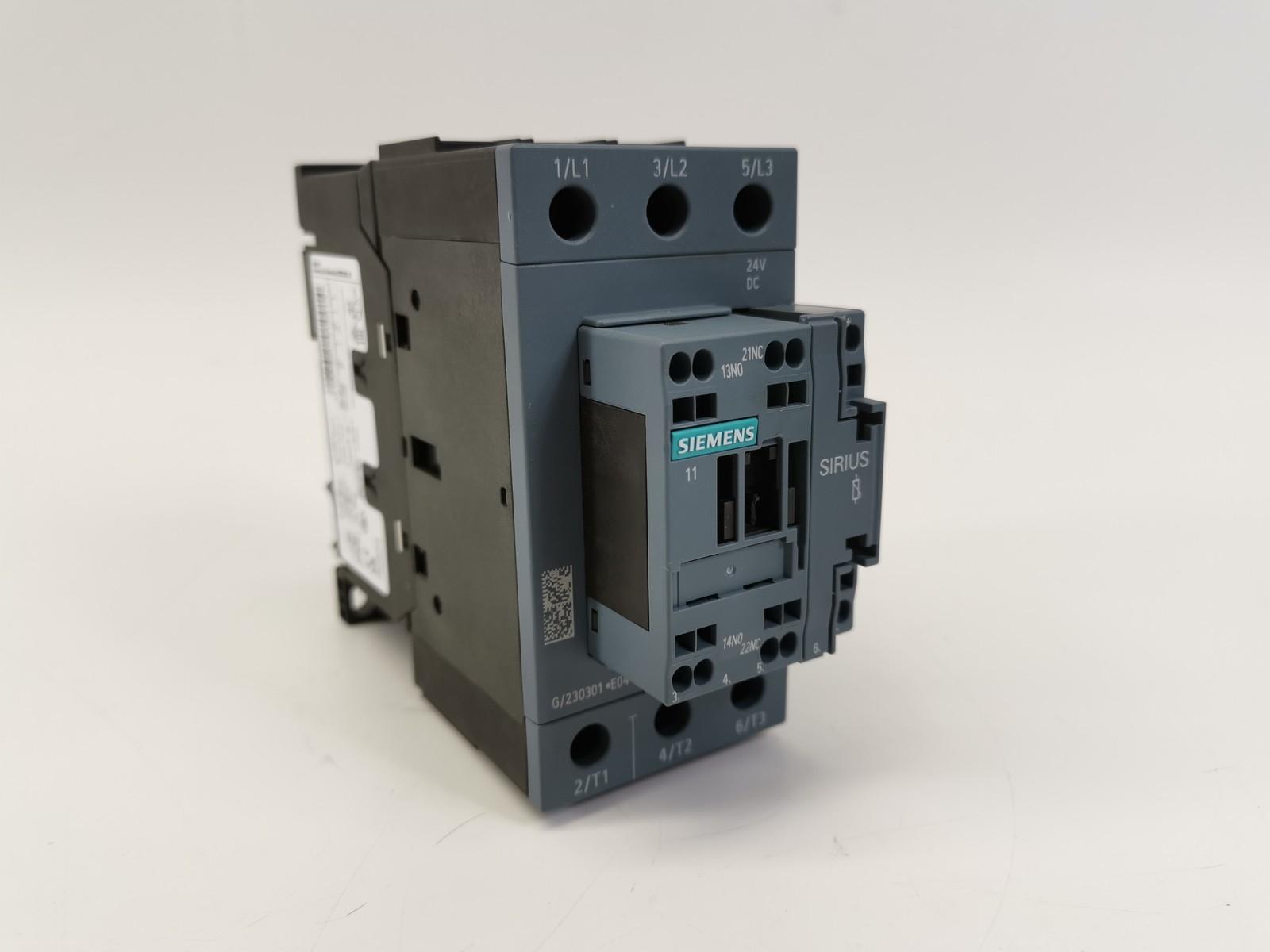 CONTACTOR S2 50A 24VDC SPRING 1NO/1NC