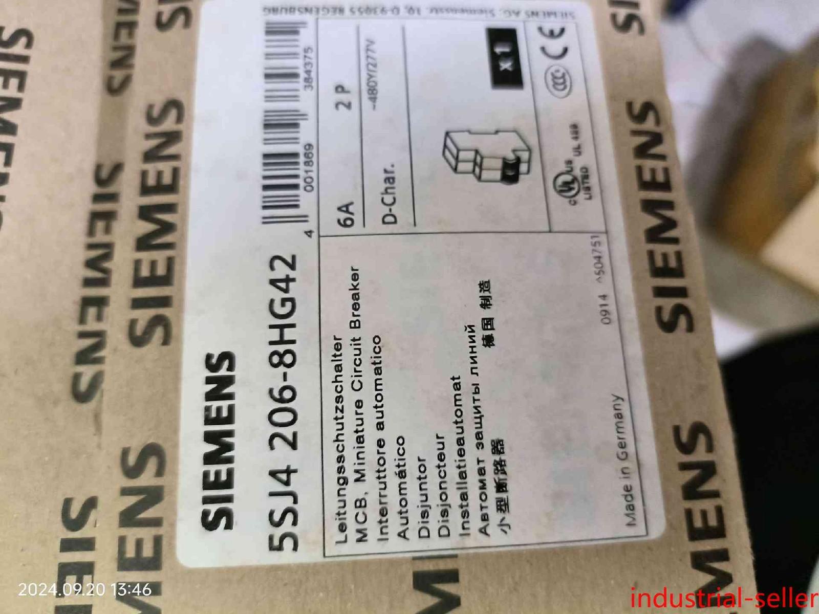 MCB 5SJ4 2P 480/277 6A 10K D-TRIP