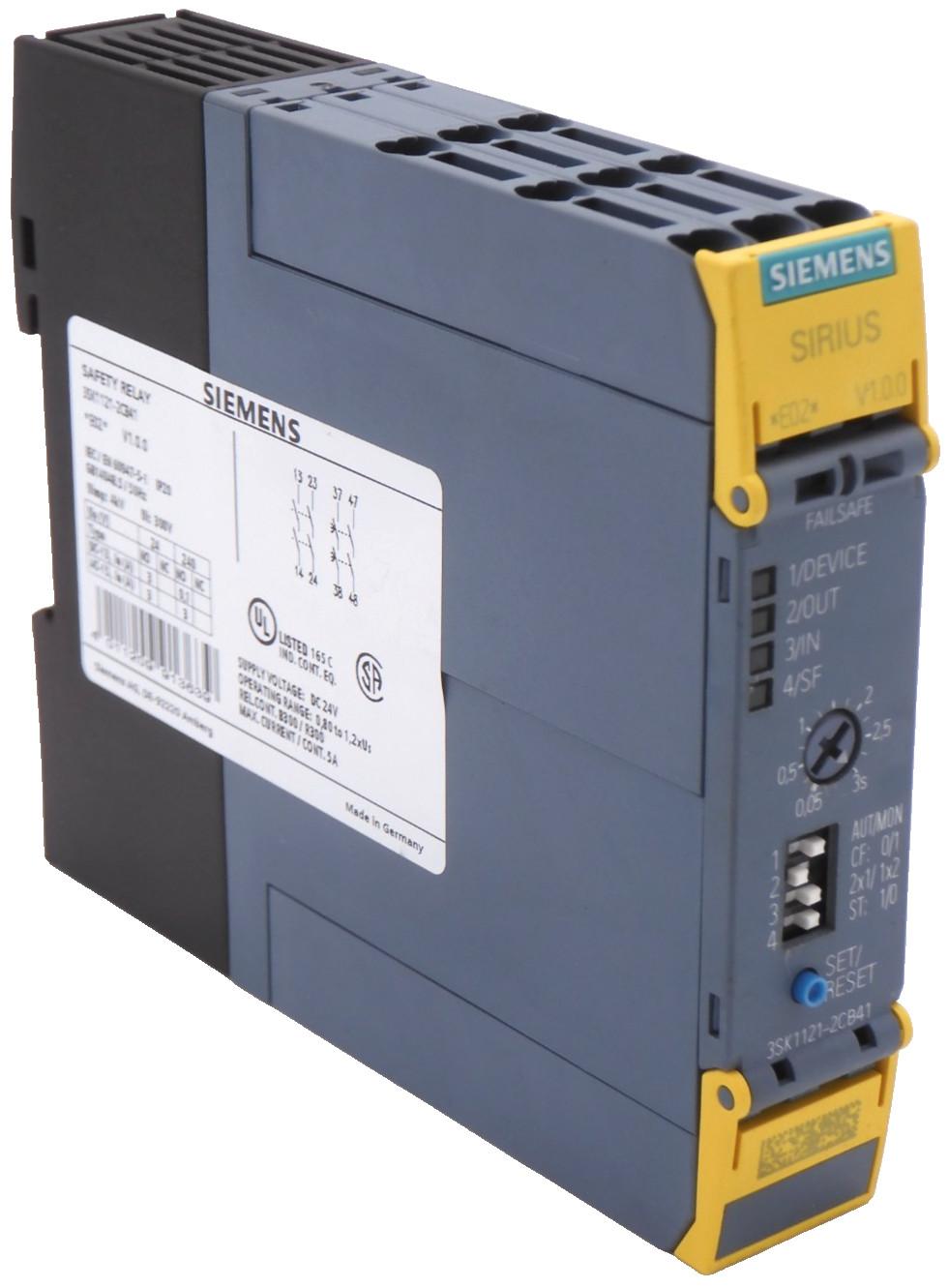 SAFETY RELAY ADV, 2INS NO+2D NO, 24VDC, SPG
