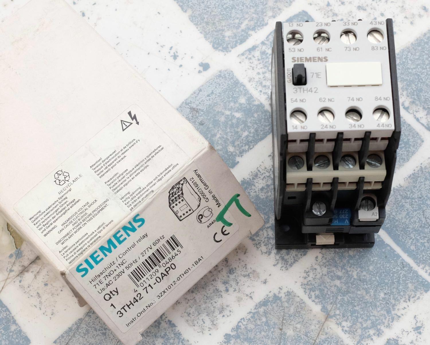 CONTACTOR RELAY 71E EN 50 011