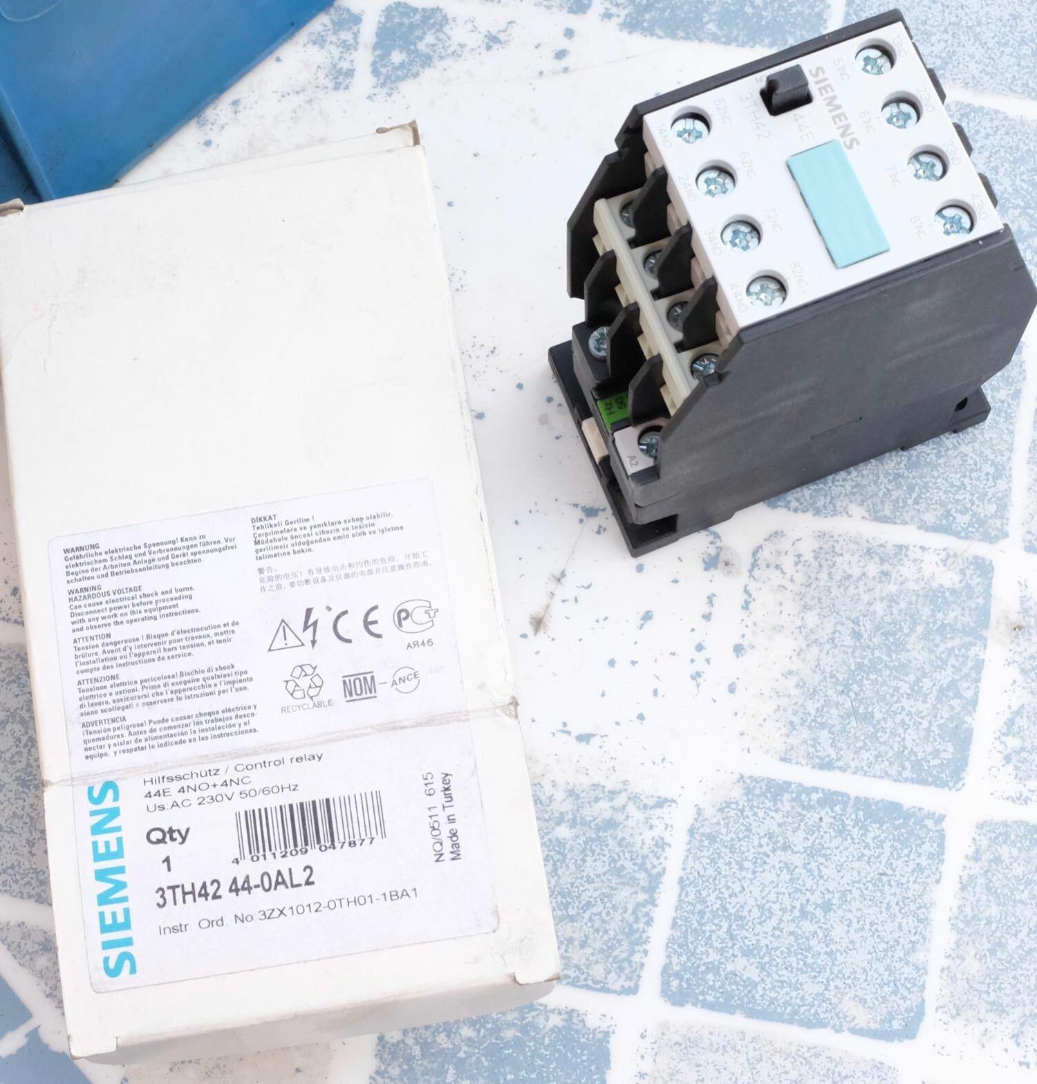 CONTROL RELAY, 230VAC OPER, 4NO+4NC