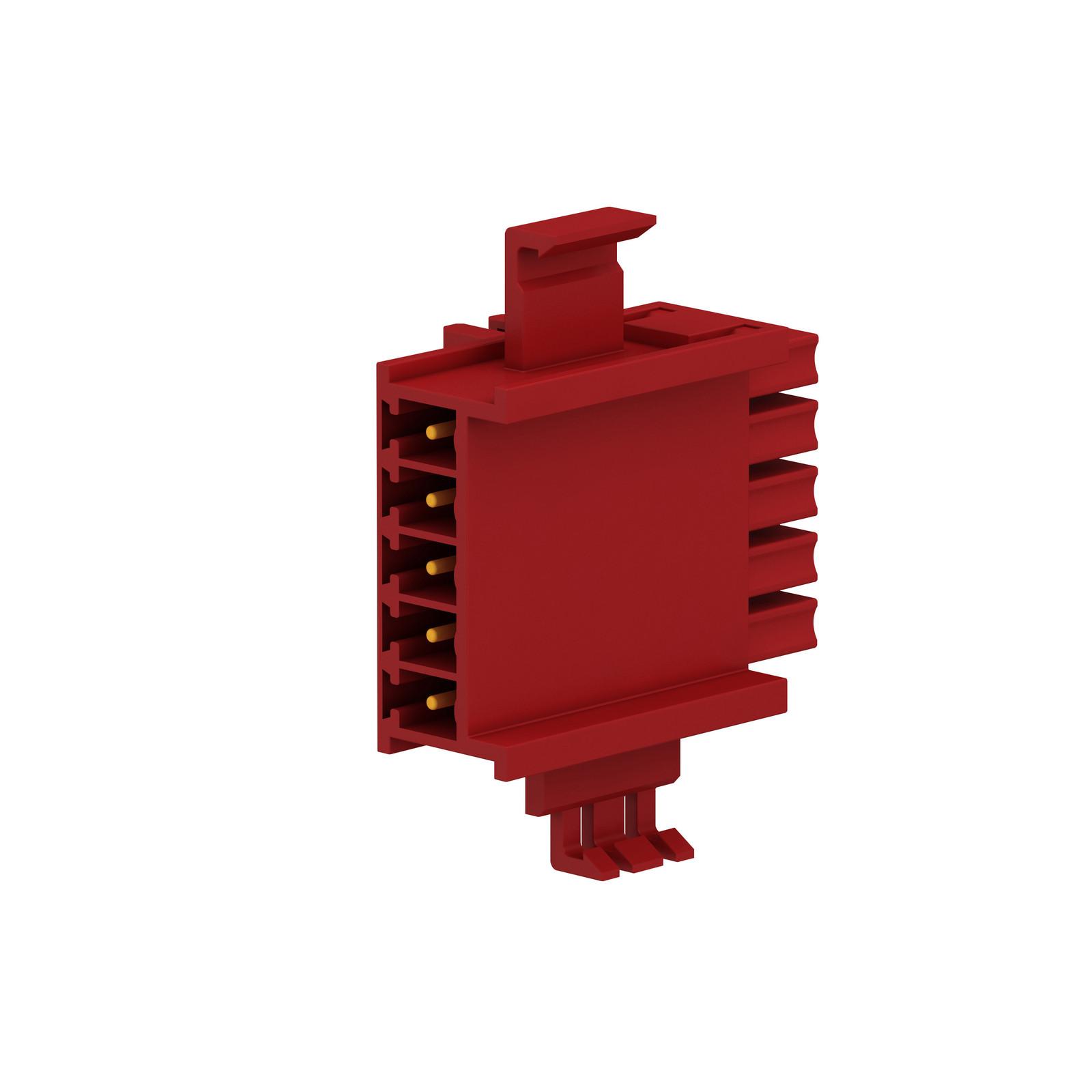 expansion connector, Modicon XPS MCM, to connect the expansion modules, single backplane