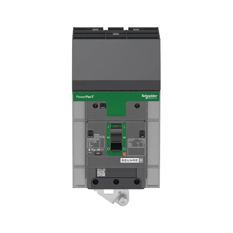 Circuit breaker, PowerPacT B, 90A, 3 pole, 600Y/347VAC, 14kA, I-Line, thermal magnetic, 80%, ABC