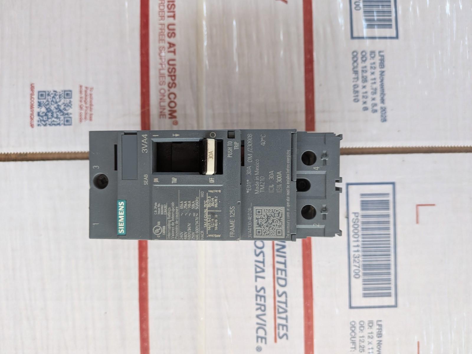 BRKR 3VA41 2P 30A 25KA FTFM LD LUG