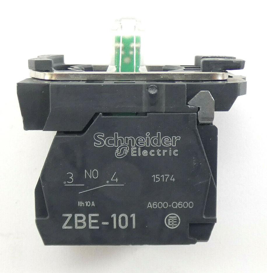 ZB5-AW0B41 Auxiliary Switch Block with LED Module, Red