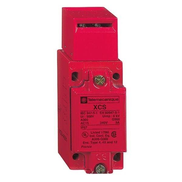 Safety switch, Telemecanique Safety switches XCS, metal XCSA, 3 NC, slow break, 1 entry tapped Pg 13