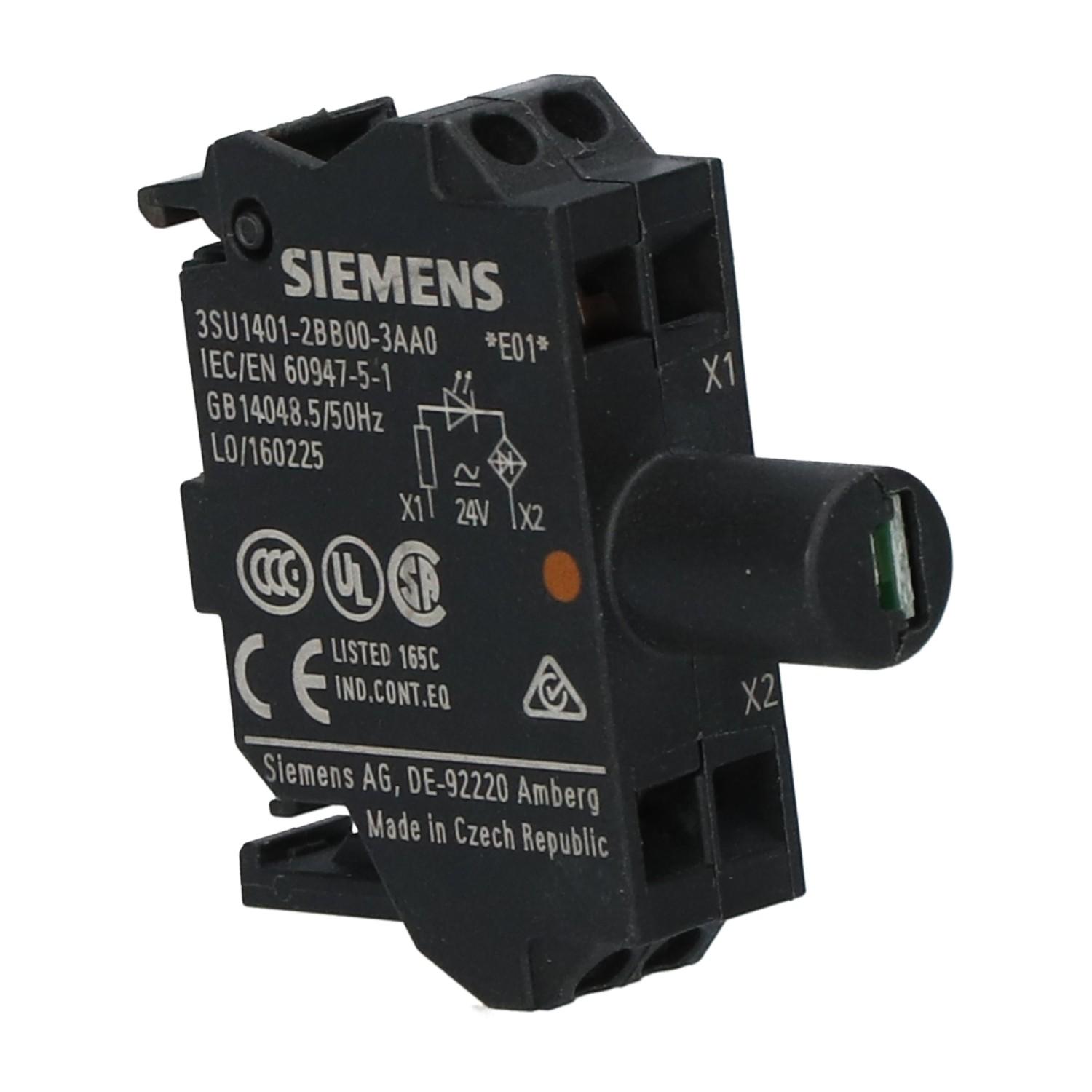 LED MODULE, AMB, 24V UC, W/CAGE CLAMP