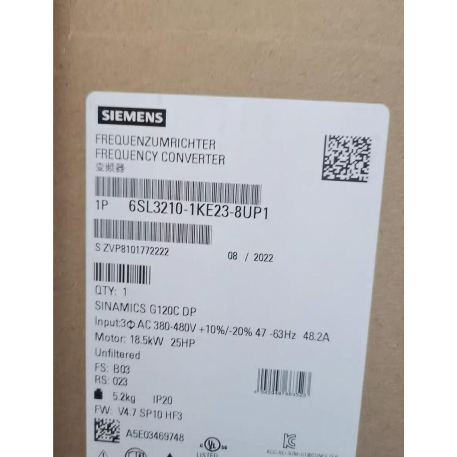 SINAMICS G120C DP 18, 5KW UNFIL