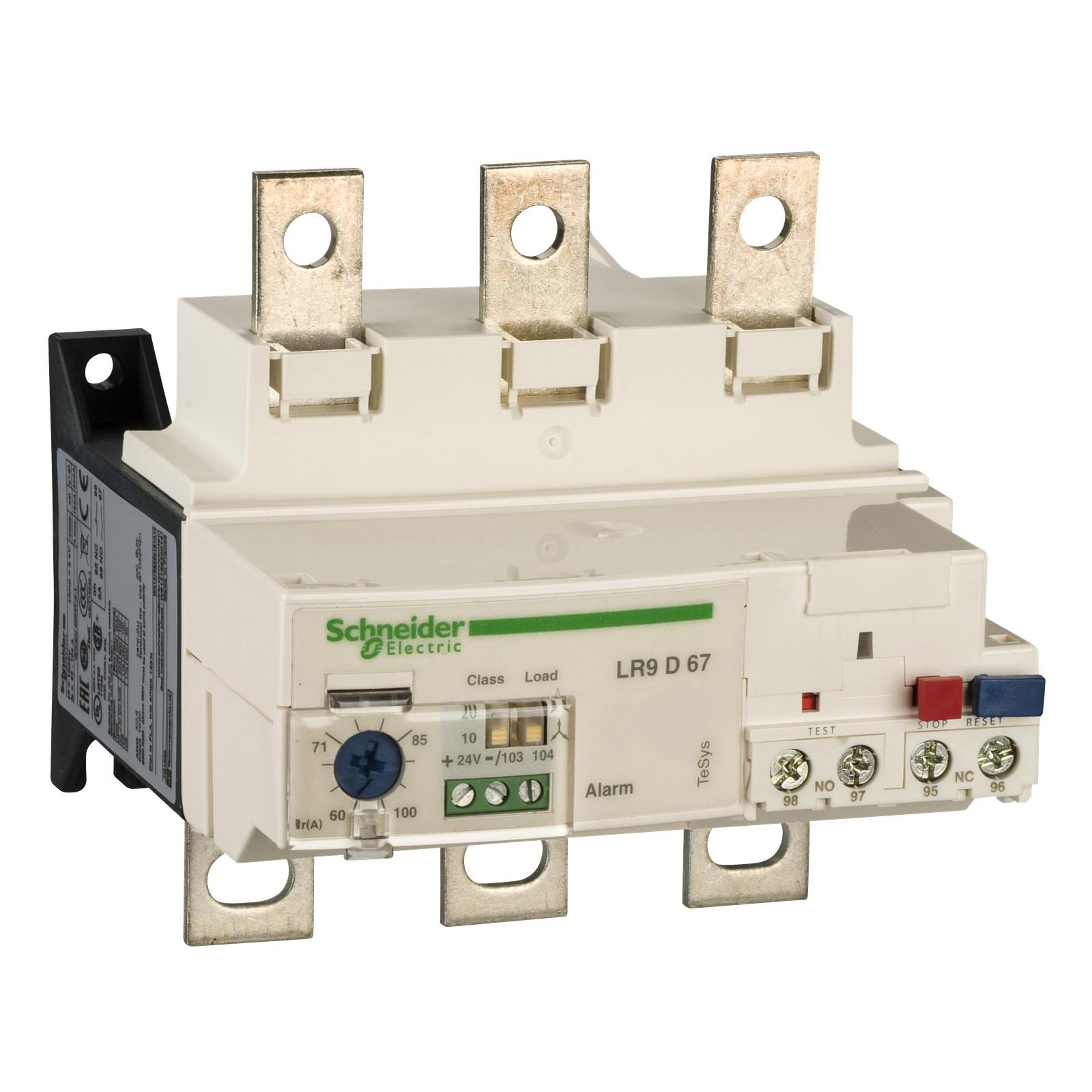 electronic thermal overload relay, TeSys Deca, 90...150A, class 10...20