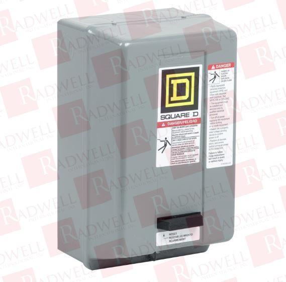 NEMA motor starter, Type S, nonreversing, Size 1, 27A, 10HP at 460VAC, up to 100kA SCCR, 3 phase, 3 pole, Motor Logic, 120VAC coil, NEMA 1