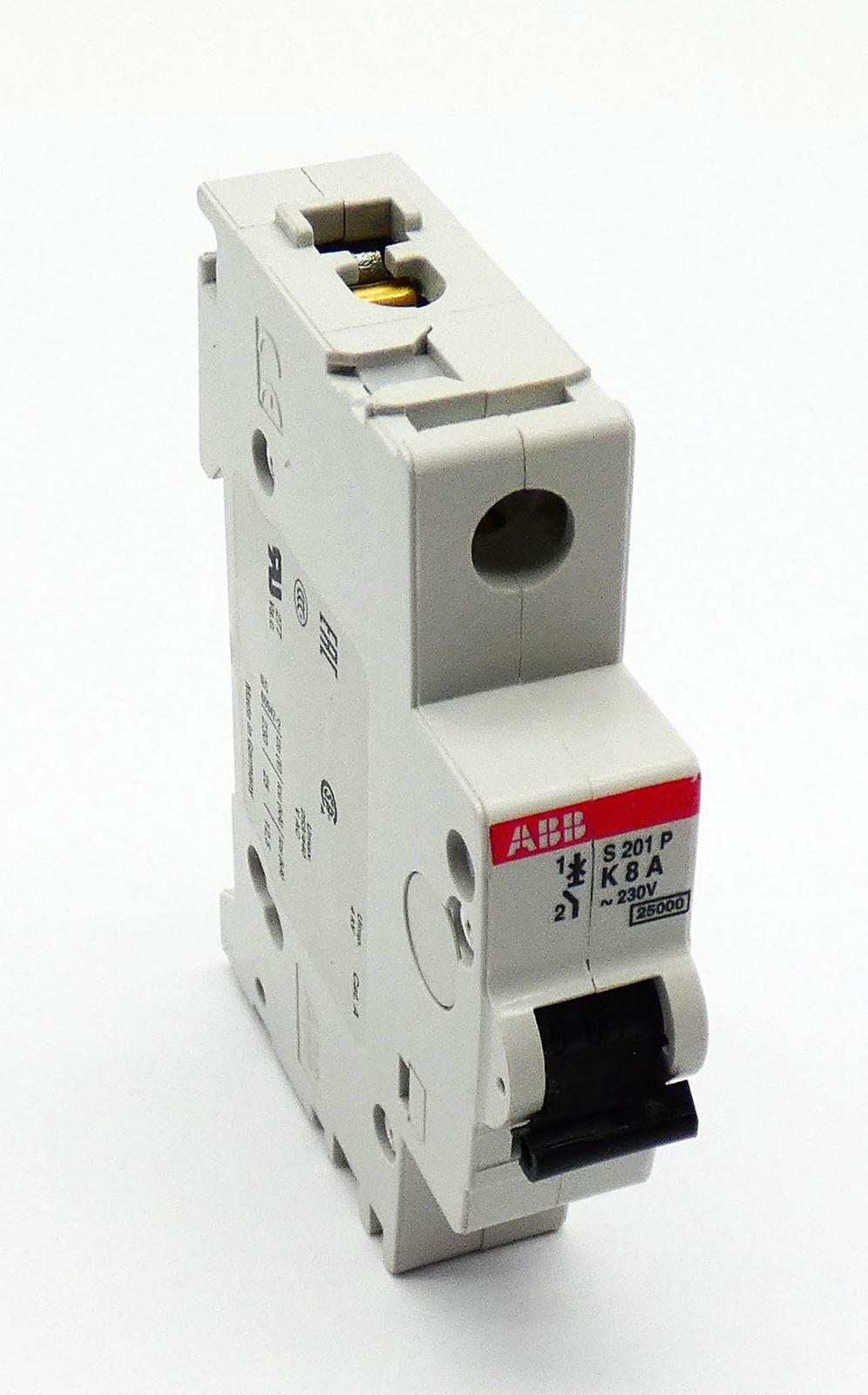 S201P-K6 Miniature Circuit Breaker - 1P - K - 6 A