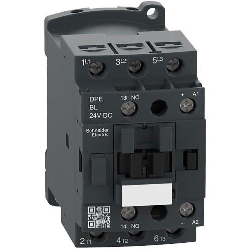 IEC contactor,Easy TeSys DPE,nonreversing,9A,3P,3HP at 480V AC,24V DC coil