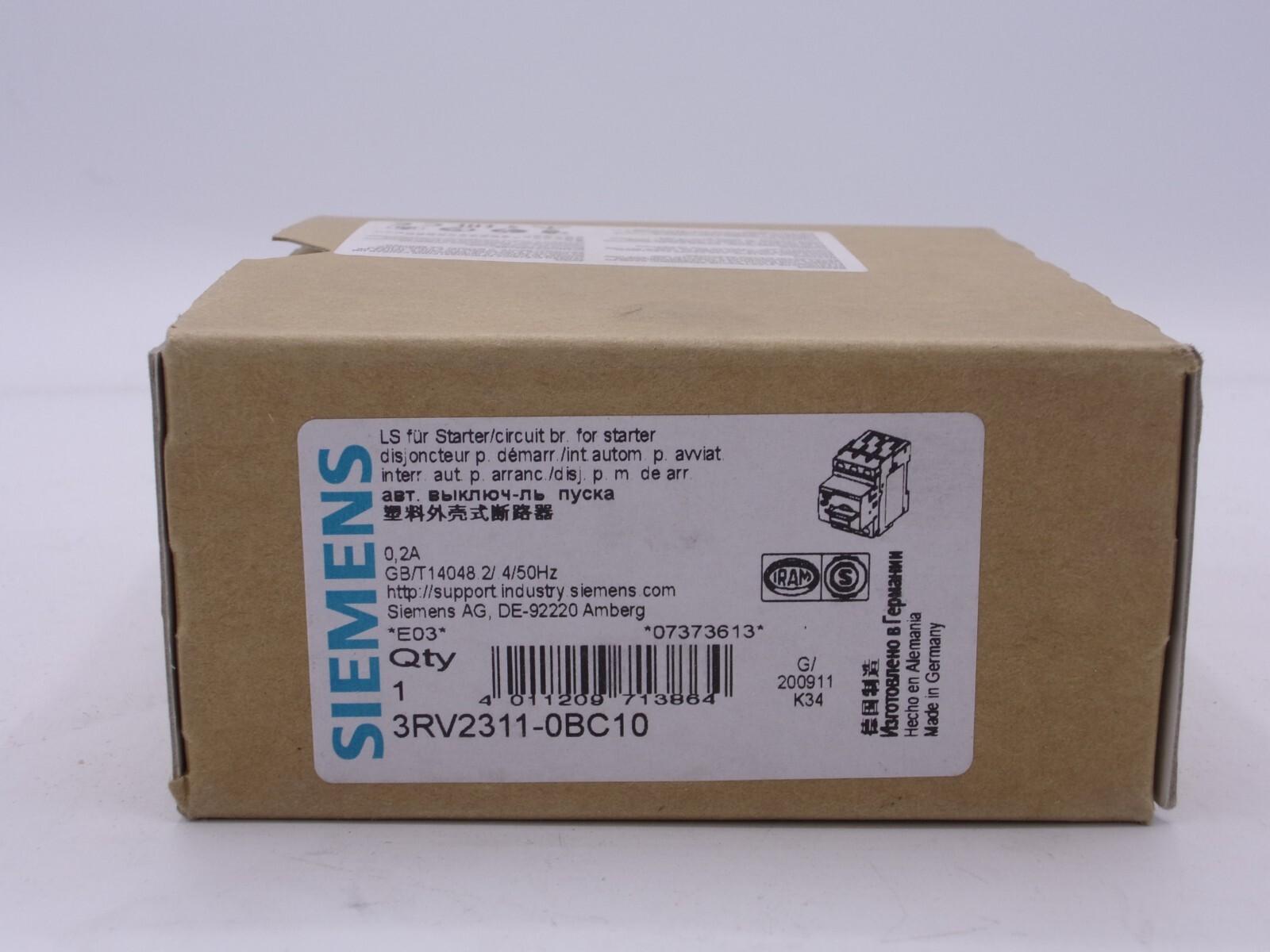 CIRCUIT-BREAKER S00 0.2A NO OVERLOAD