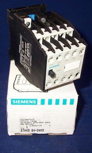 AUX. CONTACTOR 64E DIN EN 50011
