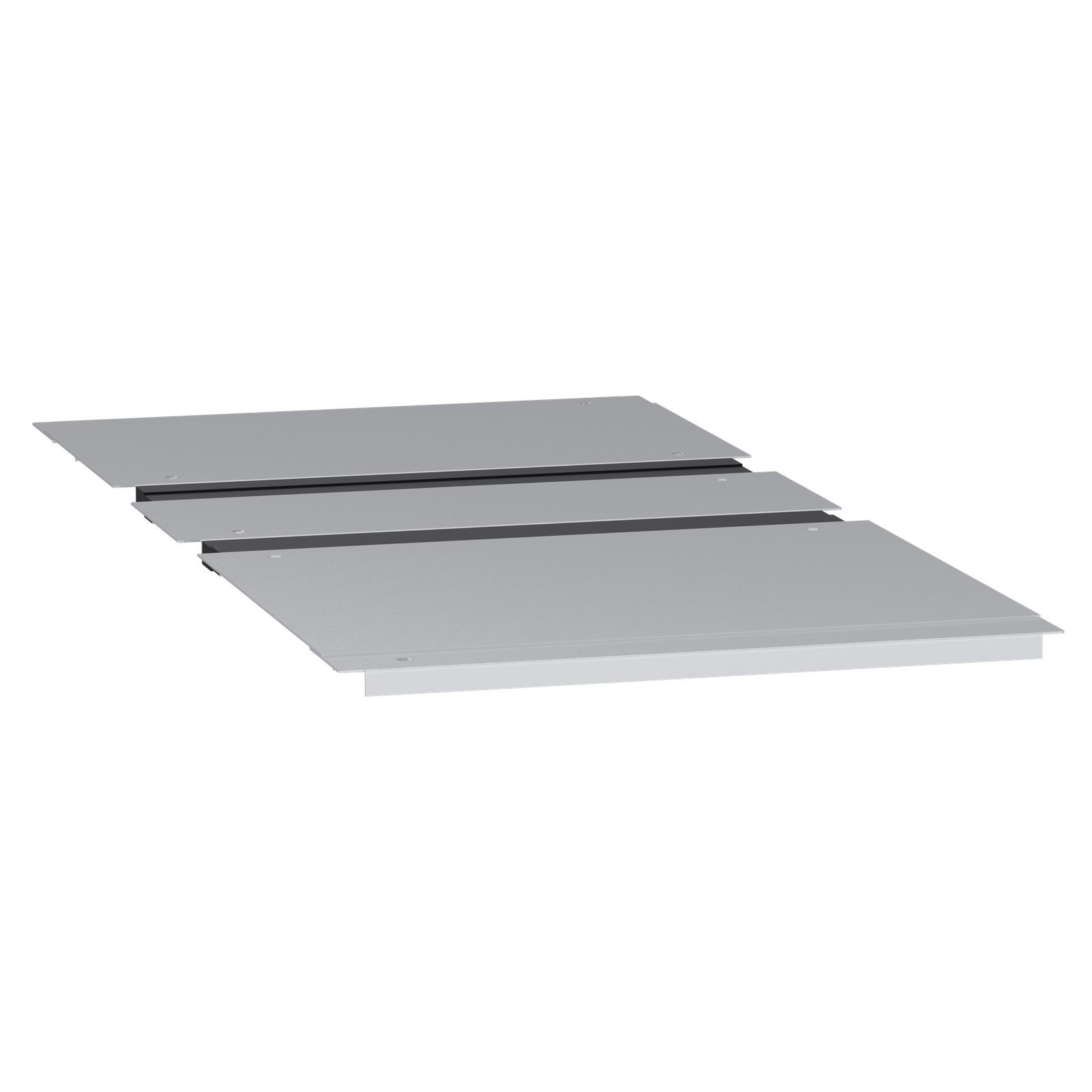 Spacial SF 2 entries cable gland plate - fixed by clips - 600x1000 mm