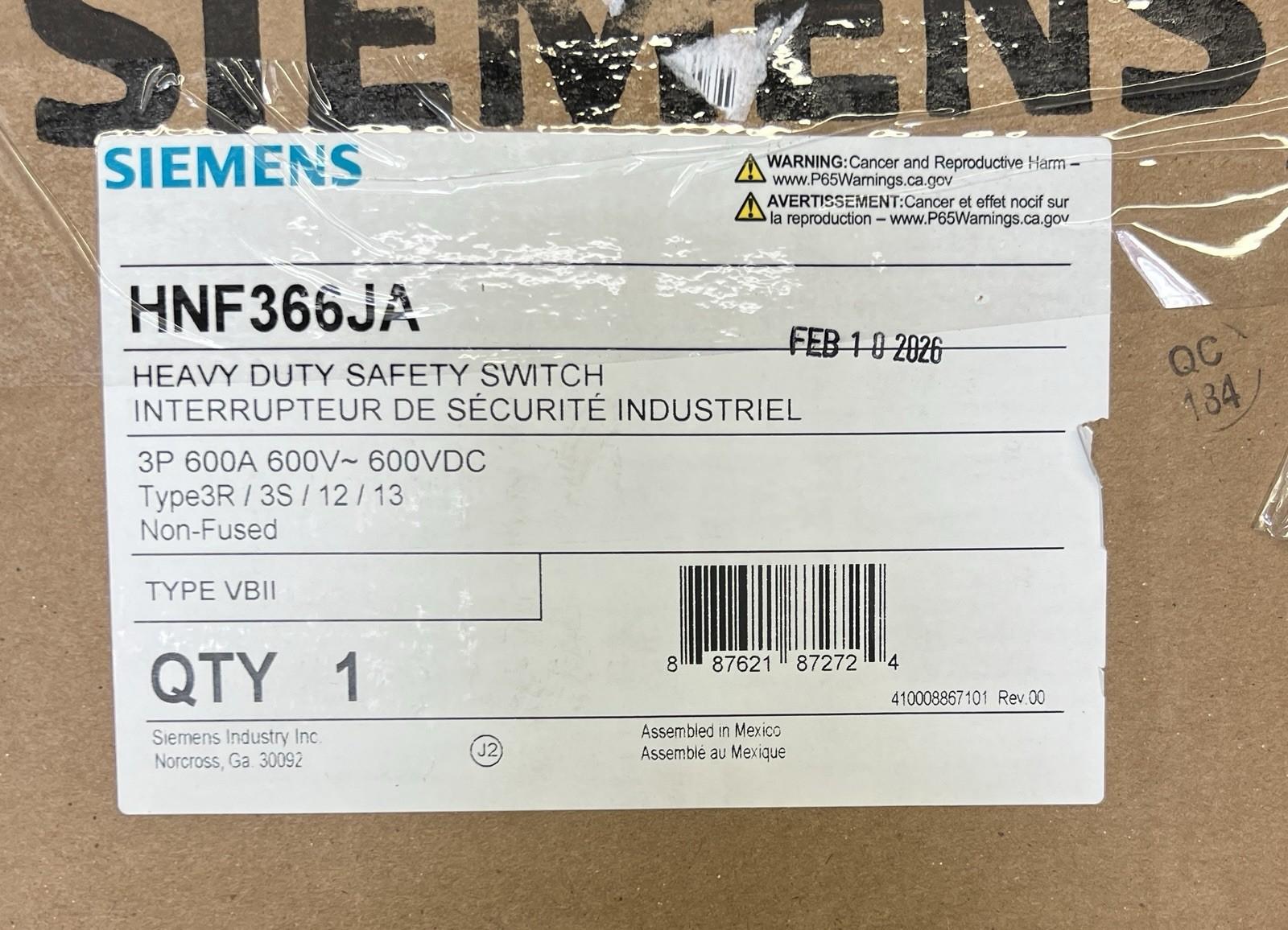 HDSS NF 3P3W 600V 600A N12 SERIES A
