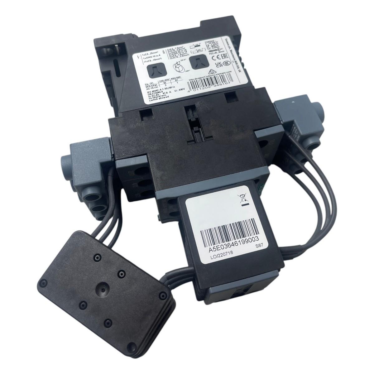 CAP CONTACTOR 33KVAR 1NO+2NC 24VDC