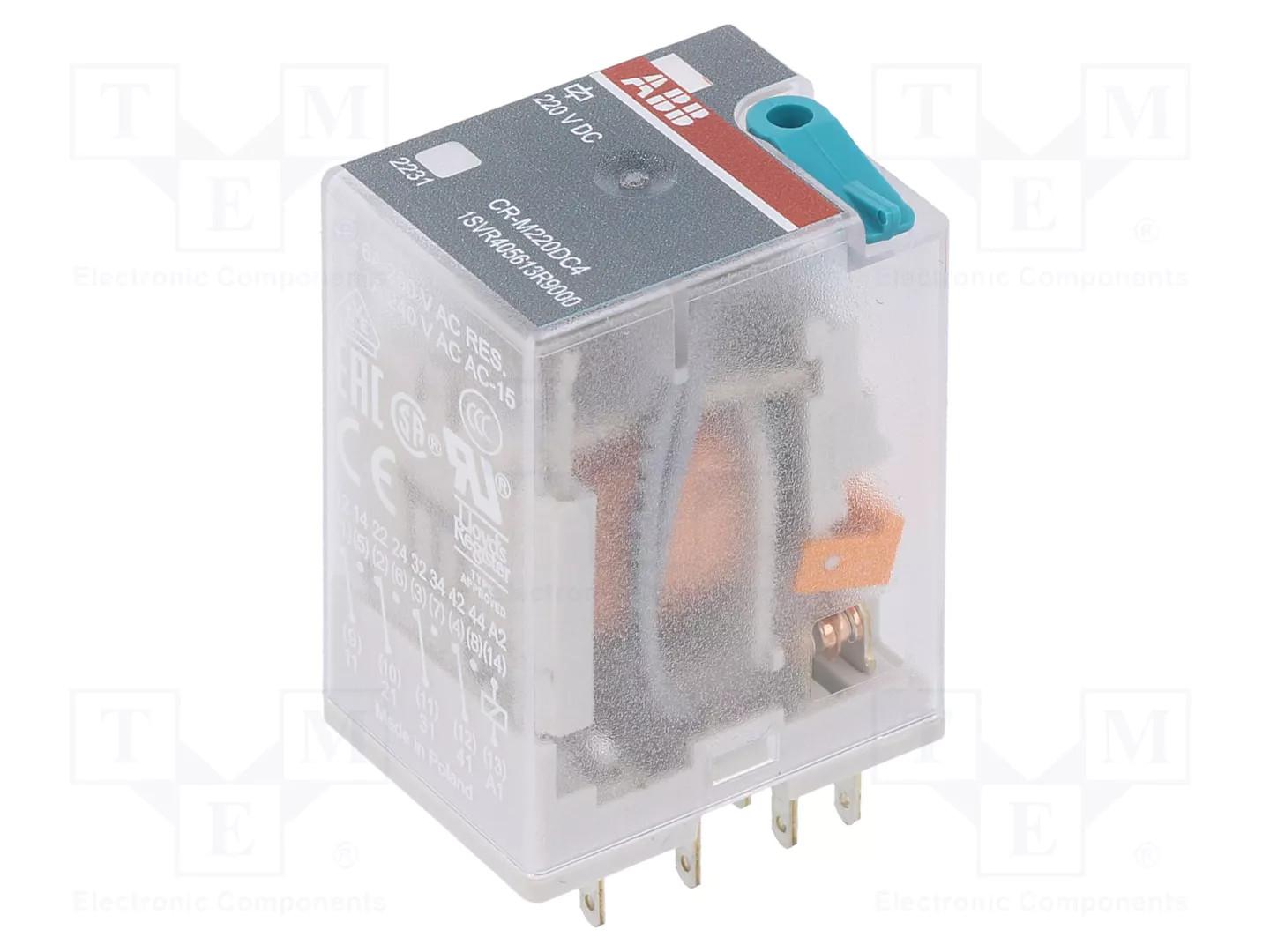 CR-M220DC4 PLUGGABLE RELAY