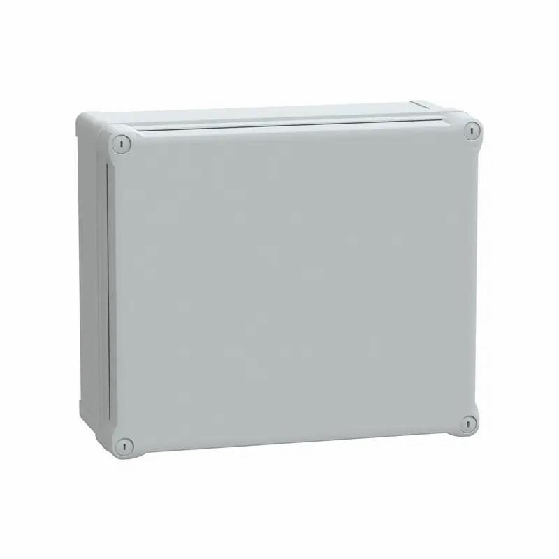 ABS box IP66 IK07 RAL7035 Int.H325W275D160 Ext.H341W291D168 Opaque cover H60