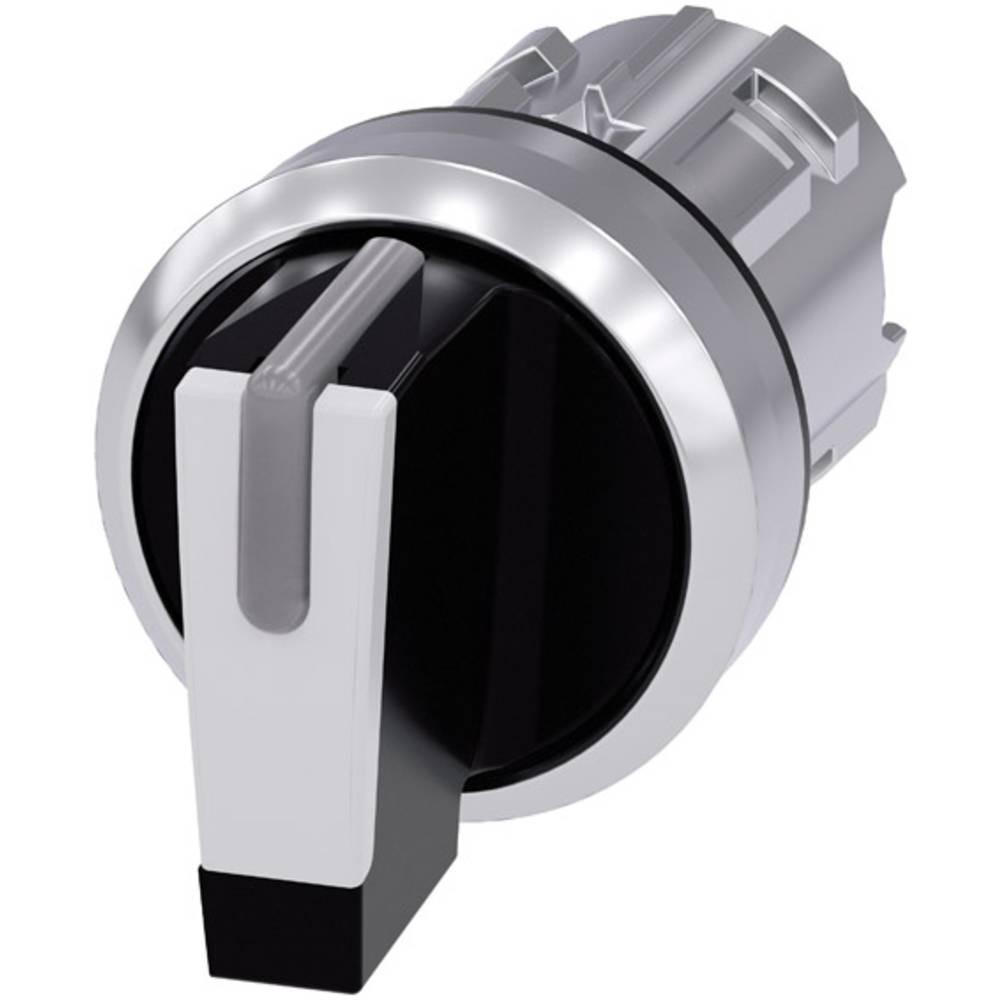SEL SW, 3POS, MTND, SHORT HANDLE, WHT