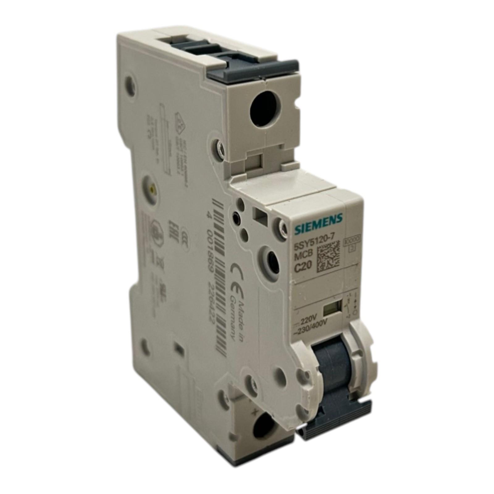 SUP PTOR 5SY5 1P IEC 230V 20A 10K C-TRIP