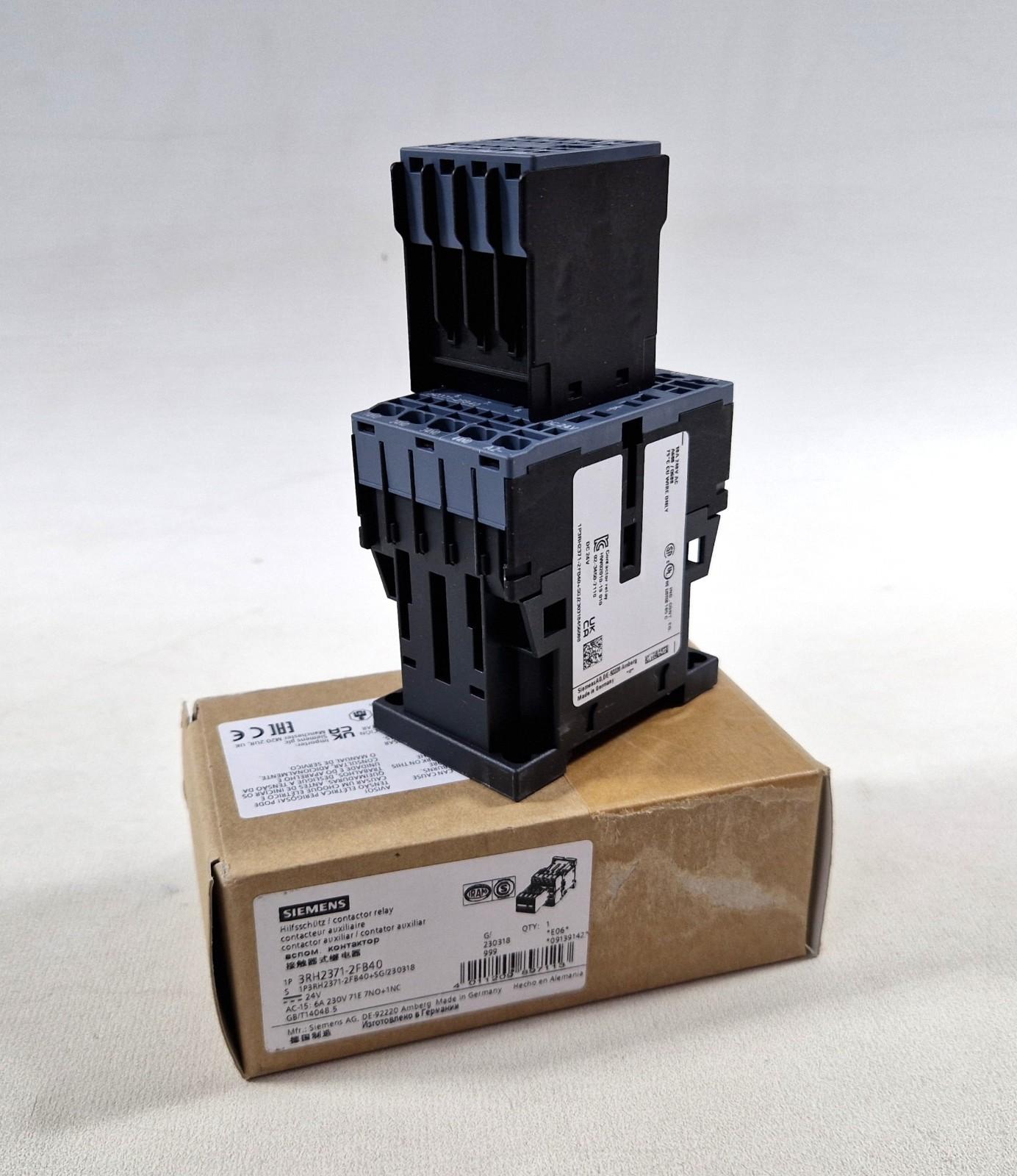 CONTACTOR RELAY 7NO+1NC DC 24V SPRING