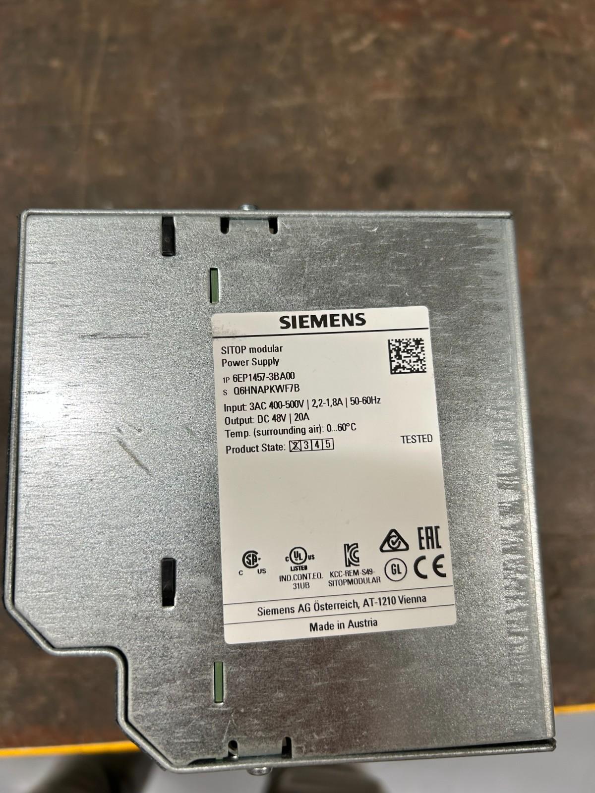 SITOP MODULAR PLUS 40 STABILIZED LOAD PO