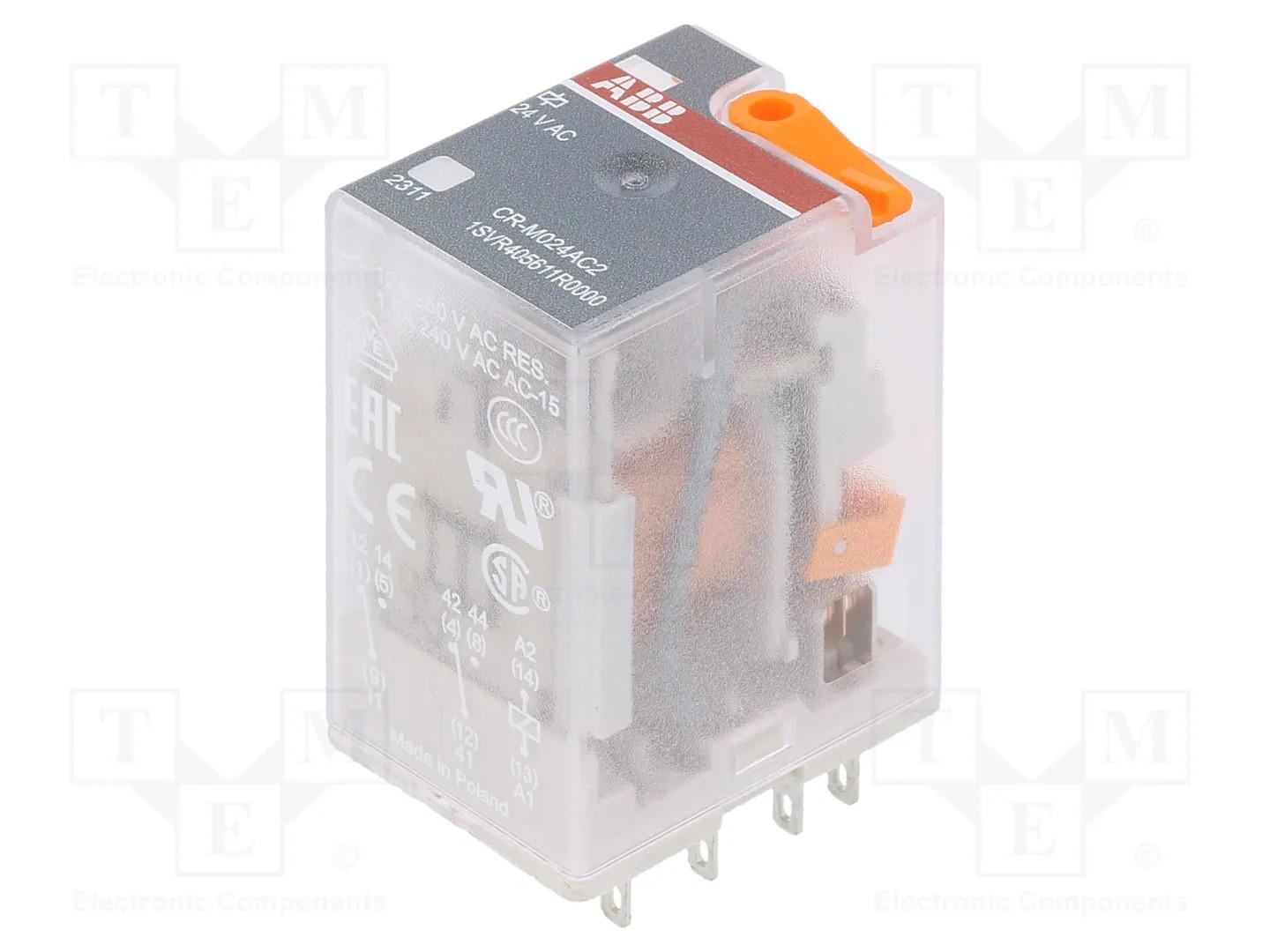 CR-M024AC2 PLUGGABLE INTERFACE REL.